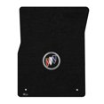 thumbnail image 2 of Lloyd Mats-LASABRE 2000-2005 4PC Mats BLACK VELOURTEX  TRI-COLOR-SHIELD LOGO, 2 of 6