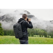Lowepro ProTactic BP 350 AW II 16L Green Line Camera and Laptop Backpack, Black