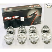 Hyper pistons compatible with Small Block Chevy 350 Cars and Trucks (4.060" Bore Diameter)