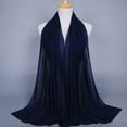thumbnail image 2 of Foulard Long pour Femmes et Filles, Châle Uni, Foulard Simple pour Femmes, Long Foulard en chiffon pour Femmes, Cape d'Enveloppement, Foulard Léger en chiffon, 2 of 4