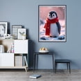 thumbnail image 7 of Diamond Art Kit for Adults, Adorable Penguin In Red Scarf Snow Diamond Painting for Adults Beginners, 5D DIY Diamond Art Painting Kits, Colorful Diamond Painting Craft for Home Decor 12x16, 7 of 7