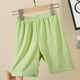 thumbnail image 2 of Odeerbi 2-12 Años Niñas Bermudas Shorts Hielo Seda Bike Shorts Yoga Dance Shorts Verano Casual Elastic Waist Leggings Short, 2 of 6