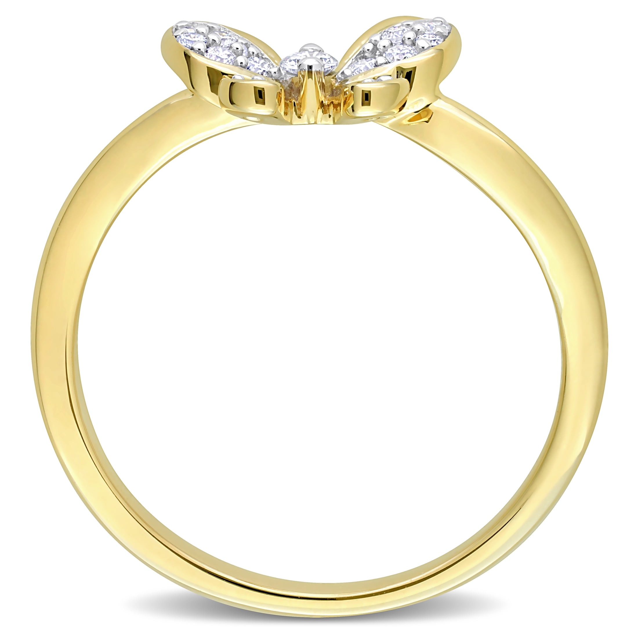 Everly Women's Diamond 10k Yellow Gold Ring