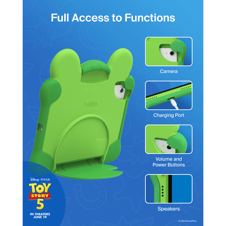 Belkin Disney Pixar Toy Story iPad A16 Case Kids (11th Generation