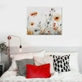 thumbnail image 5 of Nawypu  Framed Delicate Poppies and Wildflowers Botanical Illustrations Modern Art Decorative Minimalist Cozy Colorful for Bedroom, 5 of 6