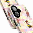 thumbnail image 4 of Cute Curious Monkey Circus Phone Case – Colorful Patchwork Design, Fun Cartoon Cover for iPhone 16 15 14 13 12 11 Pro Max Plus, 4 of 6