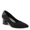 thumbnail image 3 of PATRIZIA Women's Senna Block Heel Pumps with Pointy-Toe Silhouette, Shimmering Crystals, and Comfortable Fit, 3 of 9