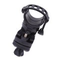 thumbnail image 3 of Adjustable Belt 360 Degree Rotatable Clamp Flashlight LED Torch Light Holder (Black), 3 of 7