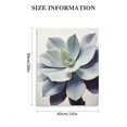 thumbnail image 3 of ERAPDAUR  Sylvie Succulent Canvas Wall Art 16x20 in, 3 of 5