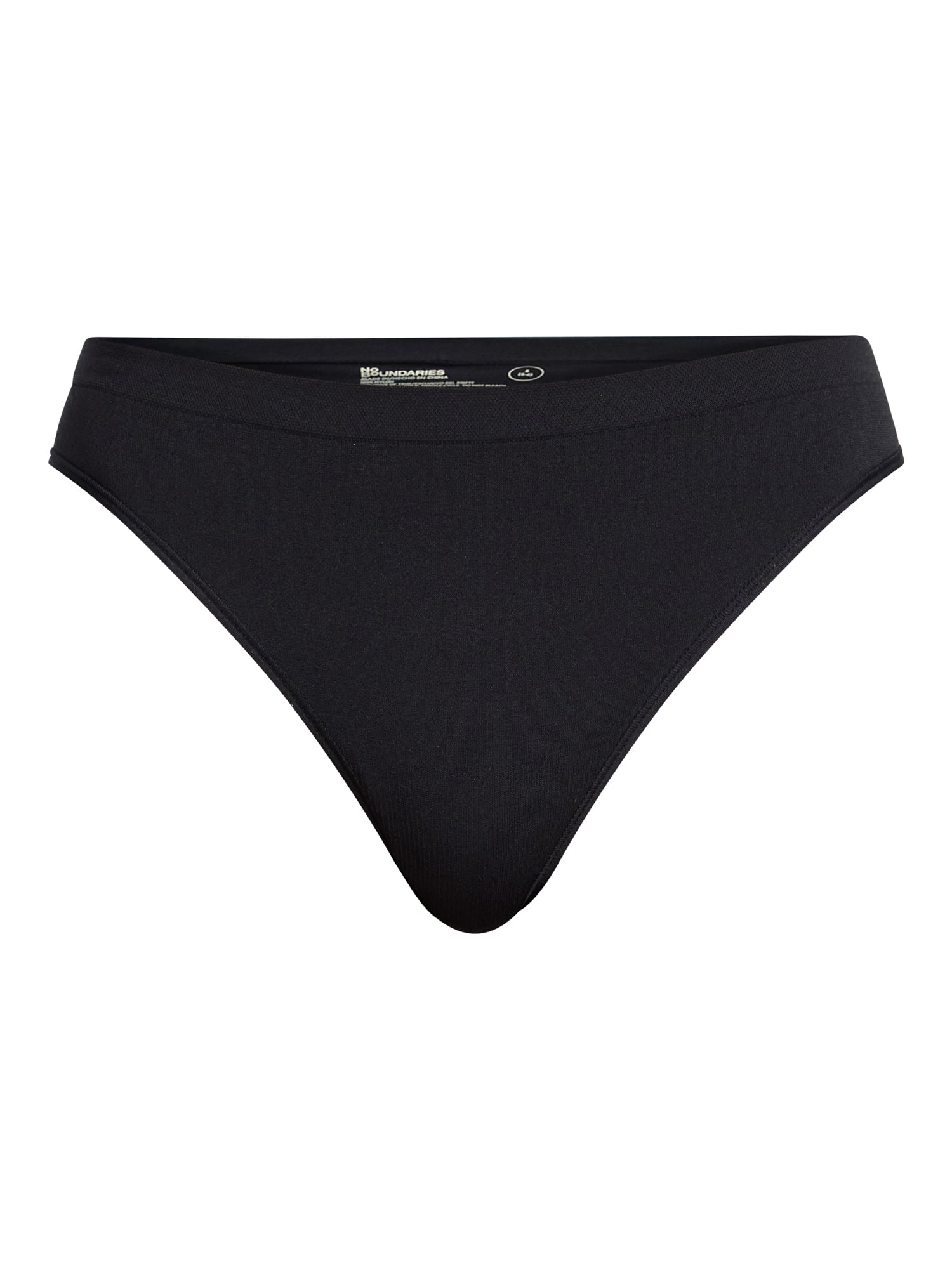 No Boundaries Seamless Thong Women's and Women's Plus, Sizes XS-XXXL