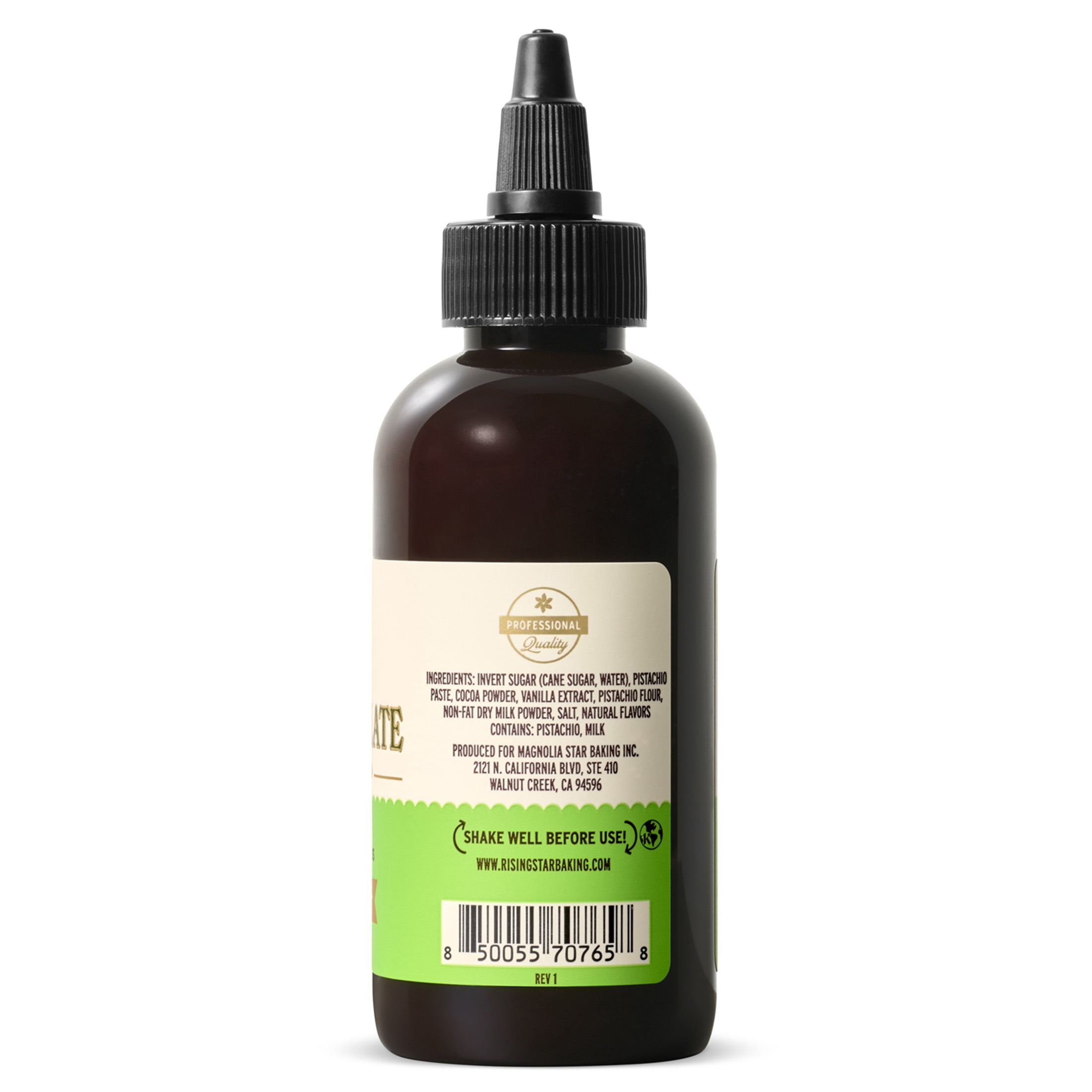 Rising Star Baking Supply Dubai Chocolate Baker's Syrup, 4 fl oz
