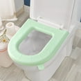 thumbnail image 4 of Funda de Cojín de Espuma Suave para Asiento de Inodoro - Asiento Acolchado Impermeable, Verde MNFD, 4 of 7