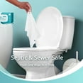 thumbnail image 3 of Flushable Wipes for Adults, Extra Large 8"x10" Butt Wipes for Toilet & Personal Cleansing, Chamomile and Vitamin E, 100% Plant-Based, Septic & Sewer Safe, Unscented, 144 Count (3 Packs), 3 of 4