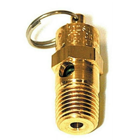 Viair Hi-Temp Rated Safety Valve,1/4"M,NPT,155 92155