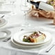 thumbnail image 4 of 8Pcs Manteles Redondos Desechables Plata Estelar, 13" Decoraciones de Mesa de Malla de Lentejuelas Metálicas Prensadas, 4 of 6