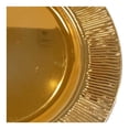 thumbnail image 4 of Bajo Plato Holiday Time de Melamina Rayas Dorado 31 cm, 4 of 4