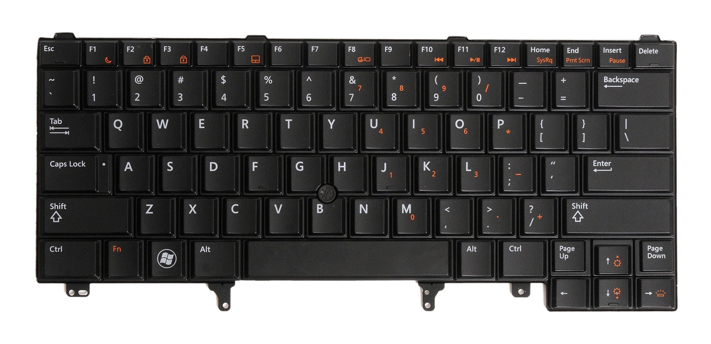 New genuine dell latitude e5420 e5430 024p9j cn5hf us keyboard 