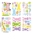 thumbnail image 2 of Decoraciones de Primavera para el Hogar Conejo Pegatinas de Pared Colorido Conejo Camión Flor Pvc Decales de Pared Decoración de Pared para la Fiesta de Primavera Oficina Del Aula Del Hogar, 2 of 7