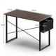 thumbnail image 3 of Escritorio para Ordenador Costway Estilo Industrial Café 102 x 51 x 76 cm, 3 of 10