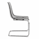 thumbnail image 2 of Silla Acrilica Transparente Cantilever Cromada Amobelli, 2 of 5