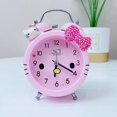 thumbnail image 1 of Reloj despertador de dormitorio Saytay, reloj despertador de Hello Kitty, reloj de escritorio para decoración del hogar de estudiantes (hy), 1 of 5