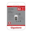 thumbnail image 2 of Dane Electric GS-U332OTG-R Gigastone OTG Loop 3.0 Micro USB to USB Flash Drive 32 GB - White, 2 of 4