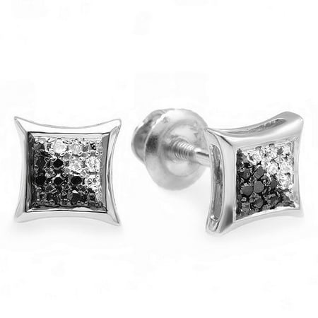 Dazzling Rock Round Cut Diamond Stud Earrings