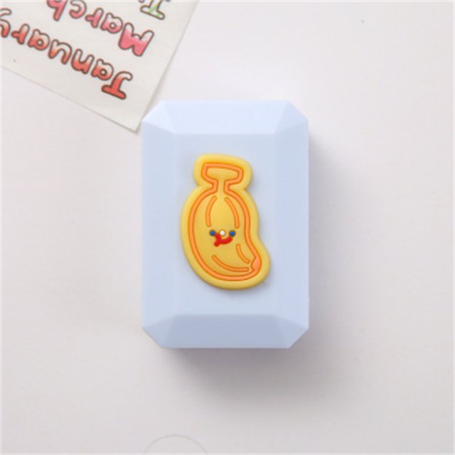 Iumwxz Travel Outdoor Cute Mini Fruit Shape Storage C^ontact L^ens Case Mirror Box Container