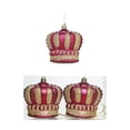 thumbnail image 2 of Dvkptbk 2 Pcs Boules de Noël Pendentif Décoratif Spécial Petit Plastique Électroplaqué Pendentifs Peints Rouges Ensemble, 2 of 6