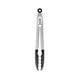 thumbnail image 1 of Pinzas KitchenAid de acero inoxidable con punta de silicona, 23 cm, color negro, 1 of 6