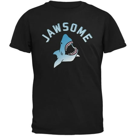- Jawsome Black Adult T-Shirt