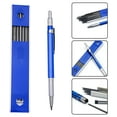 thumbnail image 3 of leaveforme 1 Pieces Solid Carpenter Pencil with 6 Refill,Mechanical Pencil Marker Marking Tool for Carpenter Woodworking Architect, 3 of 8