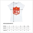 thumbnail image 7 of Kansas Shield T-Shirt Champions Game Day Fantasy Football K.C. Fan Women's Tee, 7 of 7