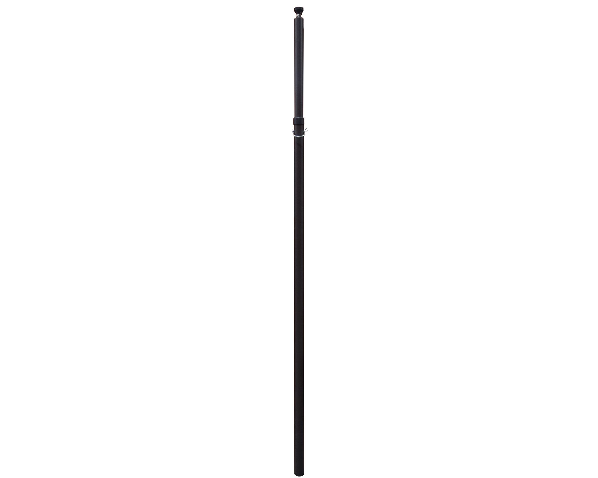 118" Black Outdoor Winter Support Post for Corriveau Gazebo