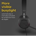 thumbnail image 4 of Auriculares Jabra Evolve2 40 con cable USB-A estéreo negros, 4 of 7