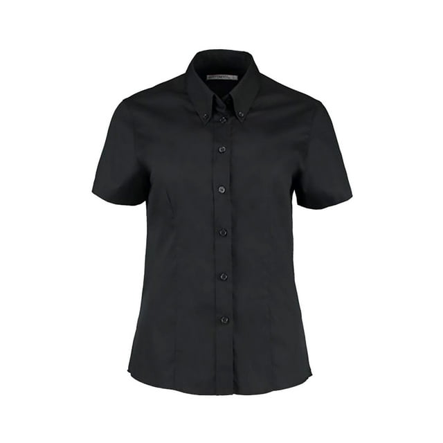Kustom Kit Chemise Oxford à Manches Courtes pour Femmes