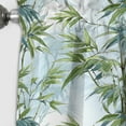 thumbnail image 3 of Designart "Zen Essence Of Tropical Bamboo III" Tropical Blackout Curtain Panels, 3 of 4
