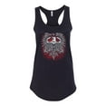 thumbnail image 2 of Wild Bobby, Live To Ride Motto Motorcylce Club Cars and Trucks Ladies Racerback Tank Top, Black, Small, 2 of 3