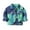 A62 Green, variant on Girls Tie Dye Denim Jacket Button Down Distressed Jean Coat Long Sleeve Lapel Fashion Casual Outerwear Tops Flattering Fall Spring Essential for Kids Tweens