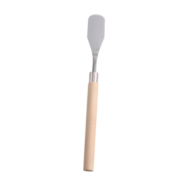 Cuchillo de Paleta Cuchillo de Pintura Accesorios de Pintura Al óleo Versátiles Cuchillo de Paleta de Metal Cuchillo de Pintura de Acero Inoxidable Pa 165 cm