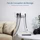 thumbnail image 4 of Cargador USB 7 en 1 con enchufe múltiple de pared, enchufe USB, regleta con 3 tomas de CA, 4000 W, 1 puerto tipo C y 3 puertos USB, toma de pared eléctrica ideal para sala de estar,, 4 of 6
