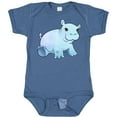 thumbnail image 3 of Inktastic Cute Baby Hippo Boys or Girls Baby Bodysuit, 3 of 5