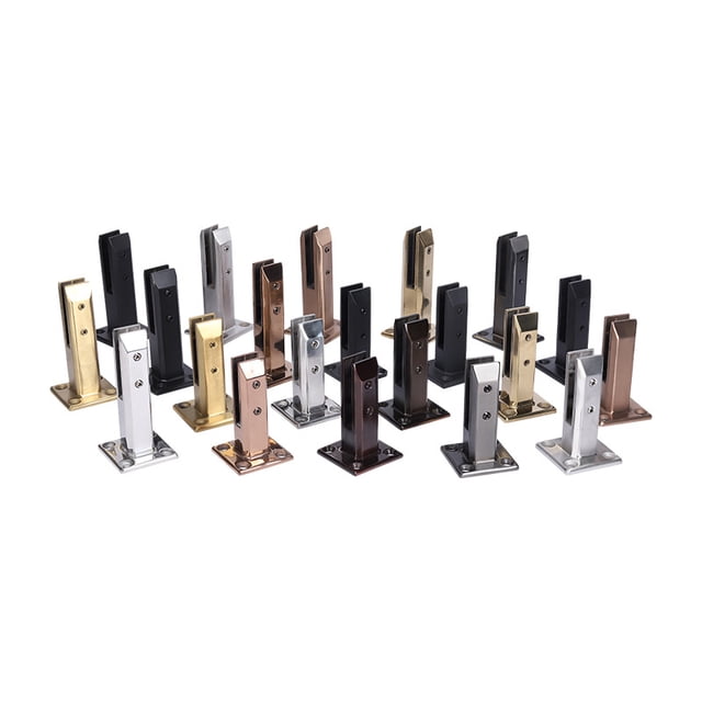 Clip de acero inoxidable 304 para piscina, base de escalera, columna de balcón, accesorios para escaleras, clip de vidrio para escaleras, clip de fijación para pasamanos