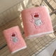 thumbnail image 3 of Disney-Juego de toallas de baño Stitch, dibujos animados, lindo Ángel rosa, muebles de baño, Regalos divertidos, 3 of 3