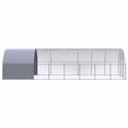 thumbnail image 4 of vidaXL Outdoor Chicken Coop 9.8'x26.2'x6.6' Galvanized Steel, 4 of 7