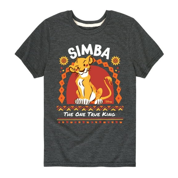 The Lion King - Simba - The One True King - Toddler & Youth Short Sleeve Graphic T-Shirt