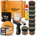 thumbnail image 1 of Kit para ahumar cócteles de whisky envejecido y carbonizado con antorcha y patatas fritas, 1 of 7