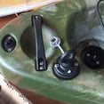 thumbnail image 2 of Almencla Kayak Quick Release Track Base Slide Guide Rail Systems Accessory Black -, 2 of 5
