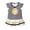 Black, variant on Cethrio Girls T Shirts, Flutter Sleeve Stripe Casual Graphic Tees Summer Tops White Size 7-8