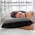 thumbnail image 5 of Black Gray Ombre Pillow Covers 12"x20", Vintage Country Wooden Soft Brushed Microfiber Breathable Throw Pillow Covers, Decorative Pillowcase with Zipper for Couch Sofa Bedroom Living Room, 5 of 9